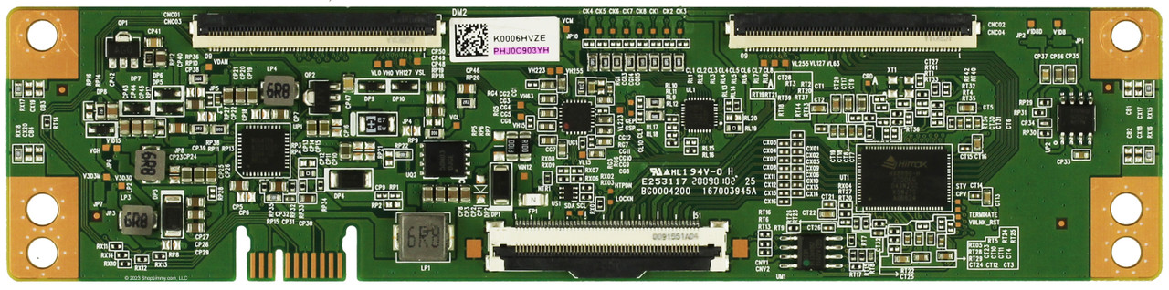Westinghouse PHJ0C903YH T-Con Board