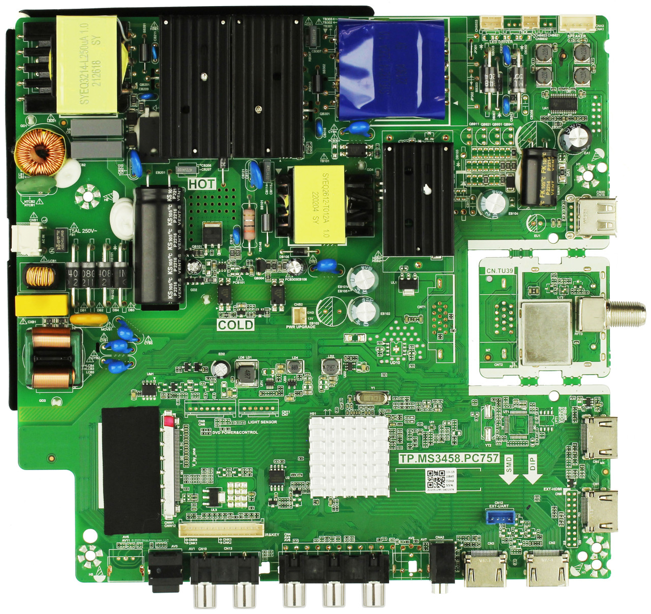 Sceptre Main Board / Power Supply for Sceptre W50 P2TV58GA