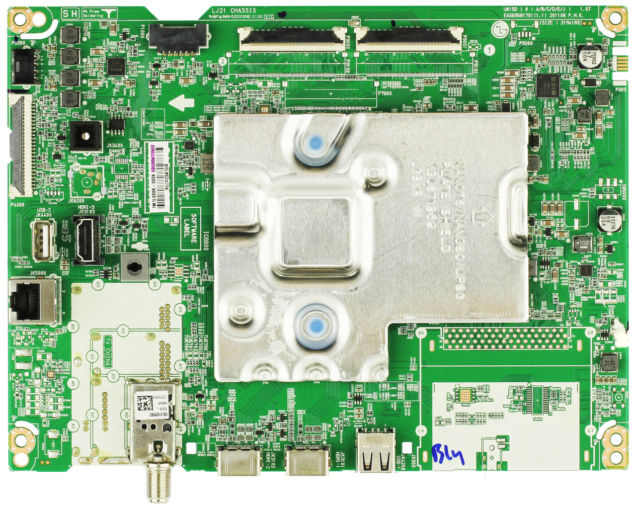 LG EBU66473502 Main Board for 43UP8000PUR.BUSYLJM
