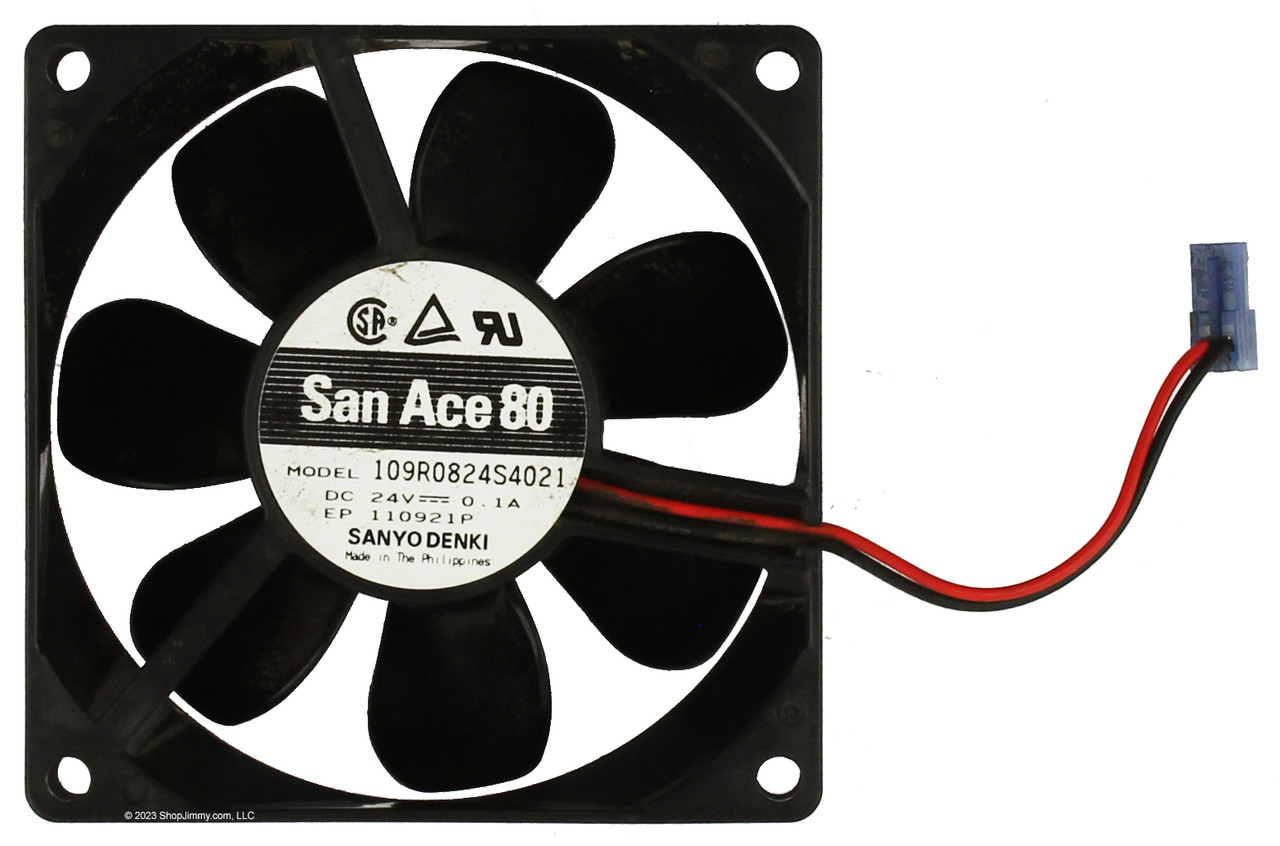 San Ace 80 Fan 109R0824S4021 for Advanced Battery Analyzer