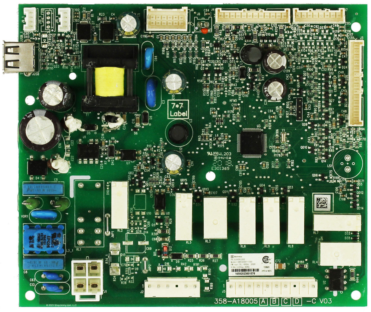 Frigidaire Electrolux Refrigerator 5304510311 A16561202 Main Control Board