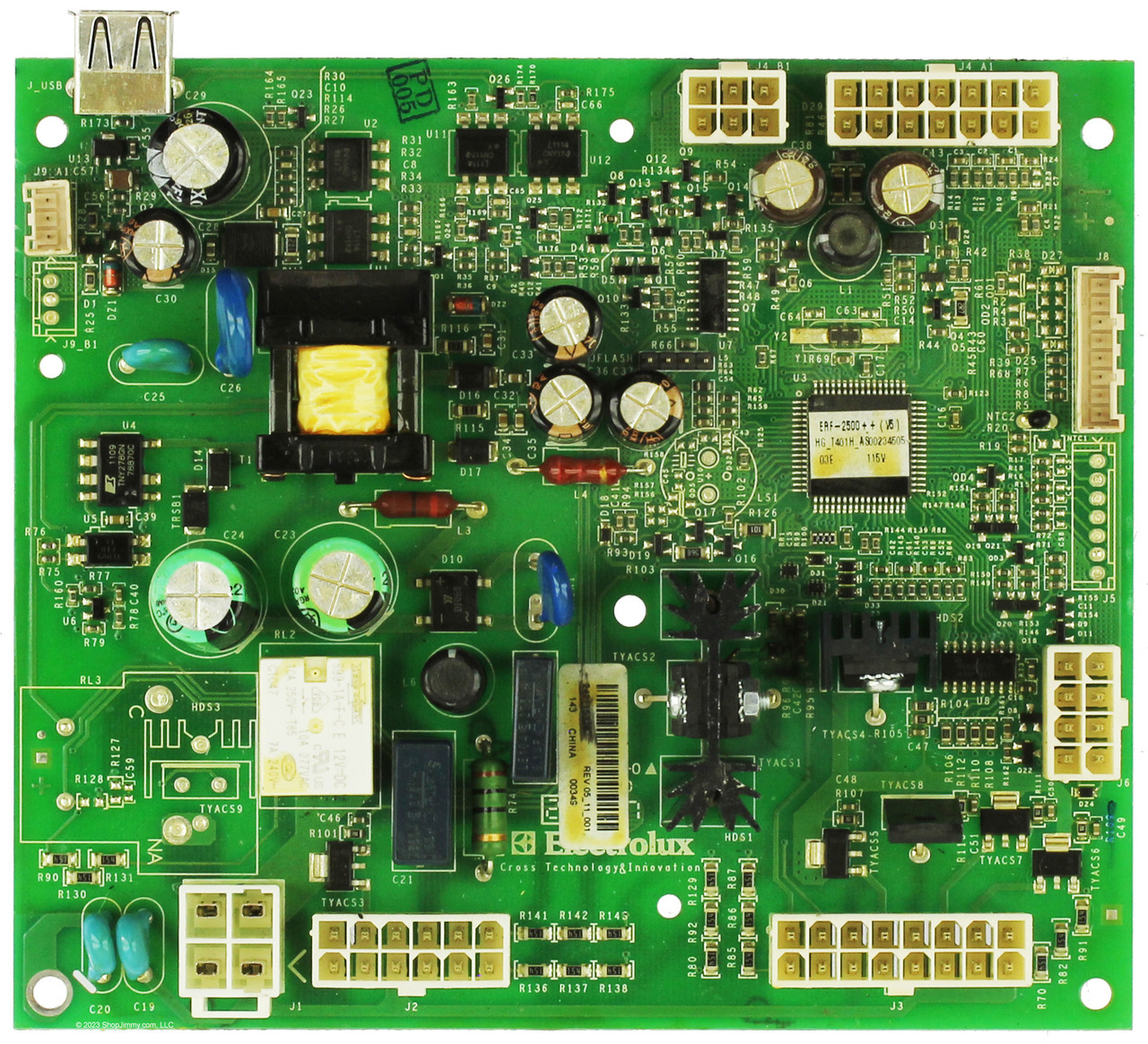 Electrolux Refrigerator 242115328 Main Power Board