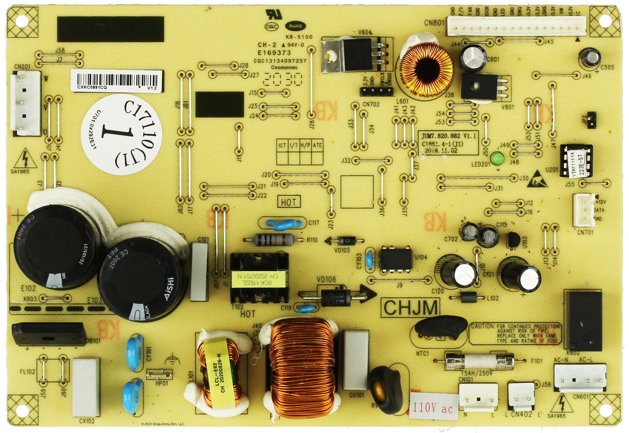 Refrigerator CXKC0891CQ Main Board