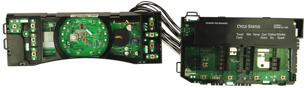 Whirlpool Dryer W10110651 User Display and Control Board 