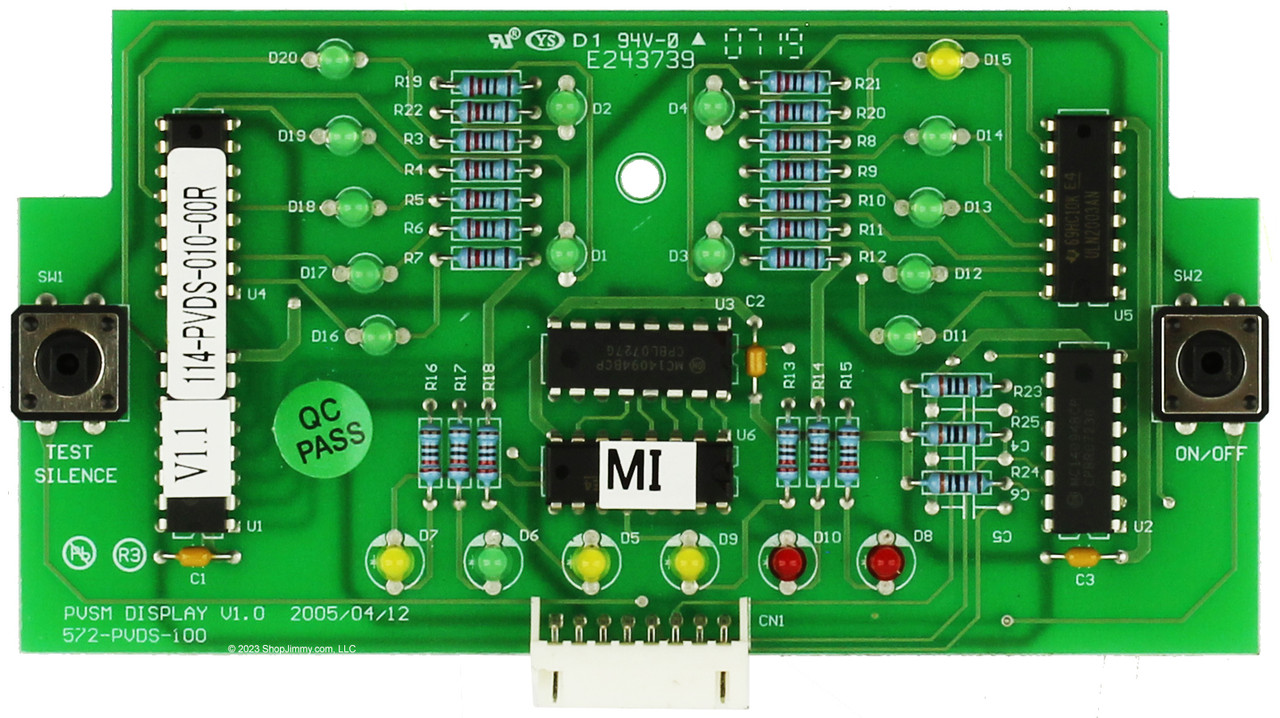 Tripp Lite Display Board 572-PVDS-100 for Tripp Lite Medical Line Tower