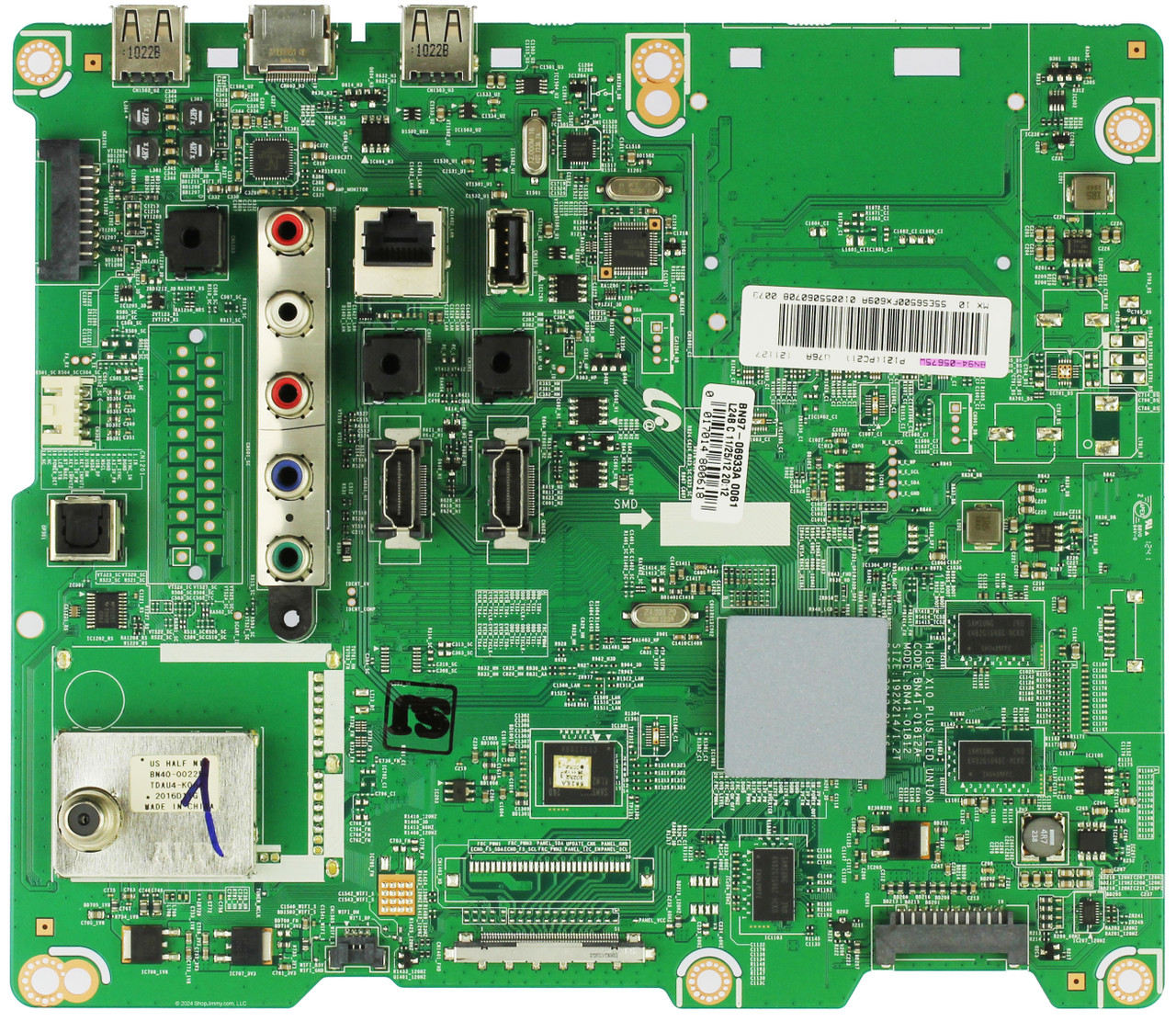 Samsung BN94-05675W Main Board for UN55ES6500FXZC (Version TS01)
