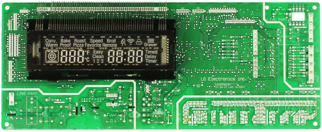 LG Range EBR80595306 Main Board Assembly 