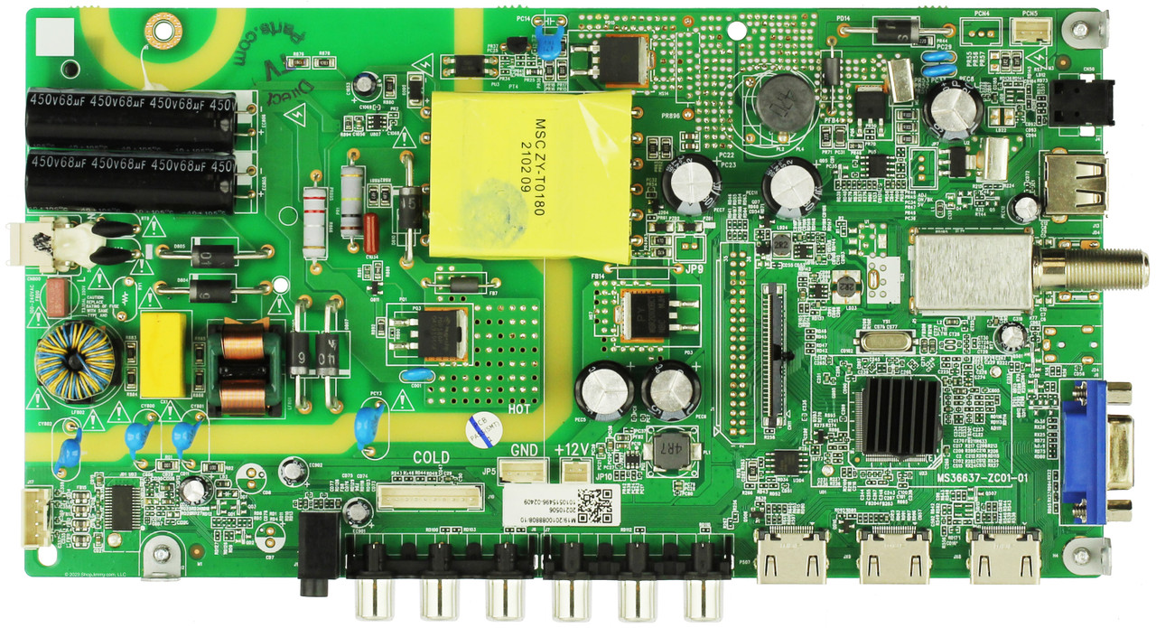 Hitachi 515C35535M19 MS36637-ZC01-01 Main Board Power Supply for 49C32