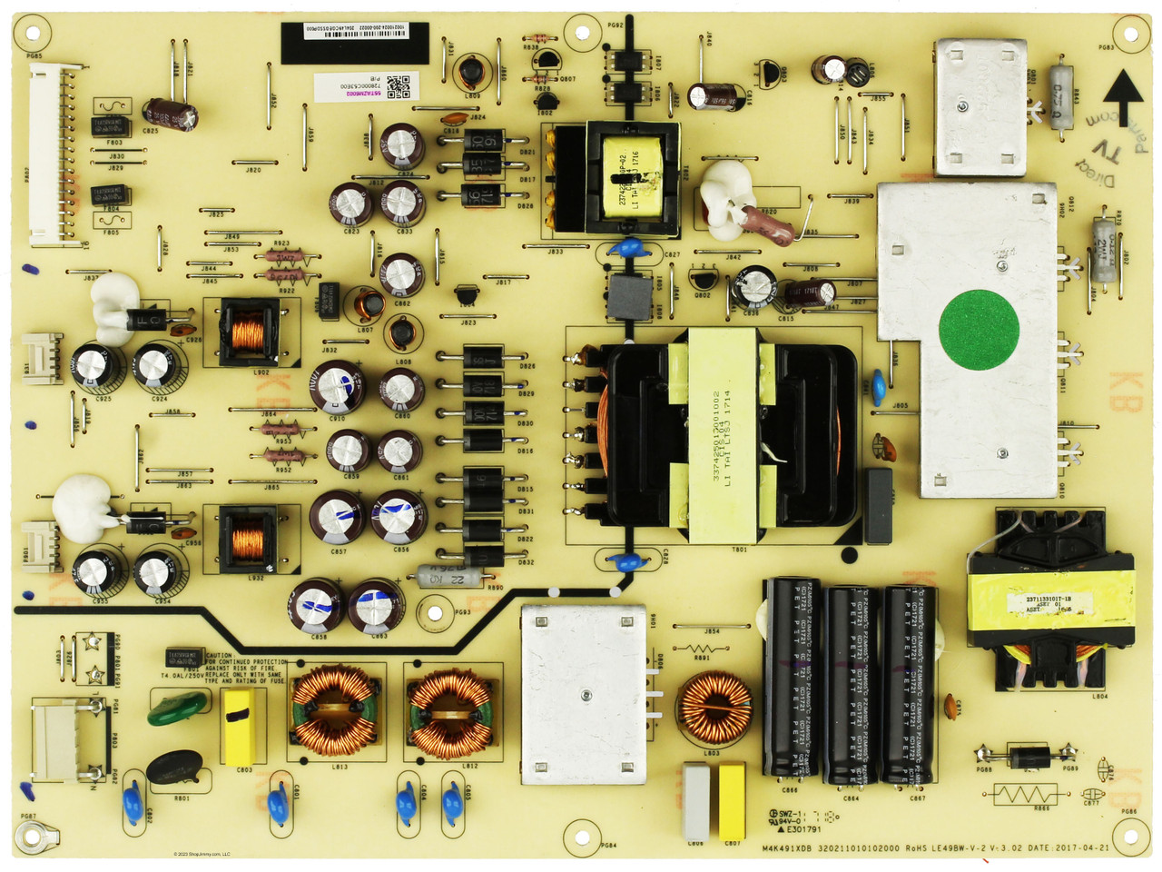 Acer 55TAZM6002 Power Supply Board