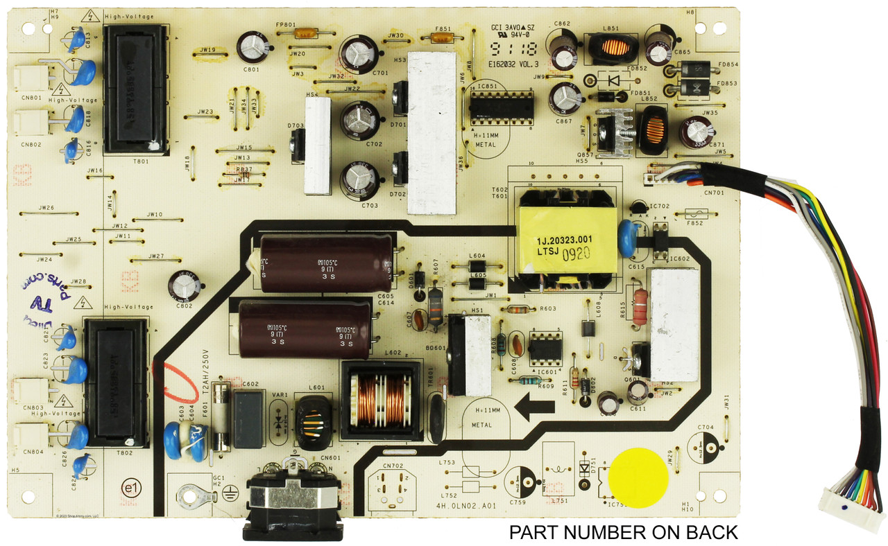 Acer 5E0LN02003 Power Supply Board