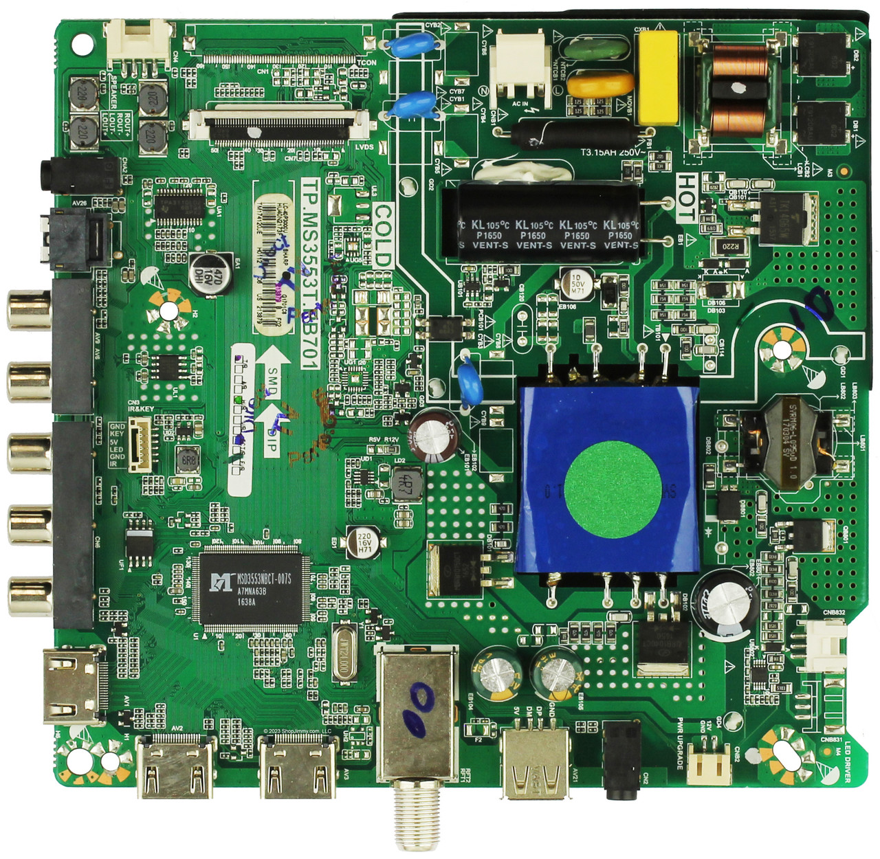 Sharp Main Board/Power Supply 213879 for LC-40P3000U