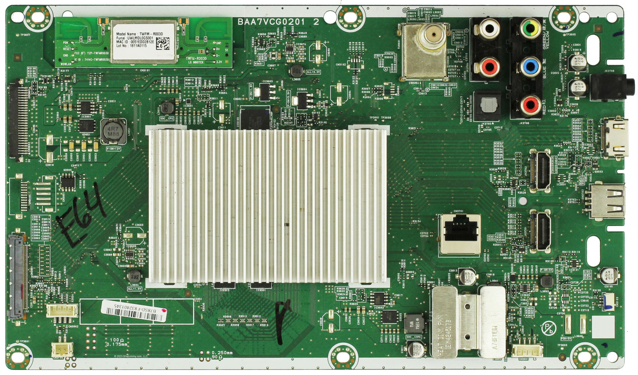 Philips AB78SMMA-001 Main Board for 65PFL5602/F7