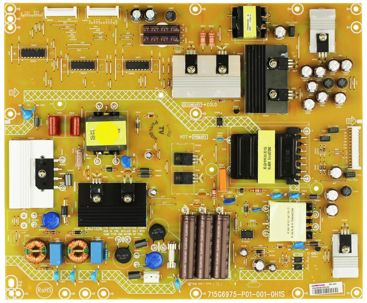 Dell GW441UQD1 Power Supply Board