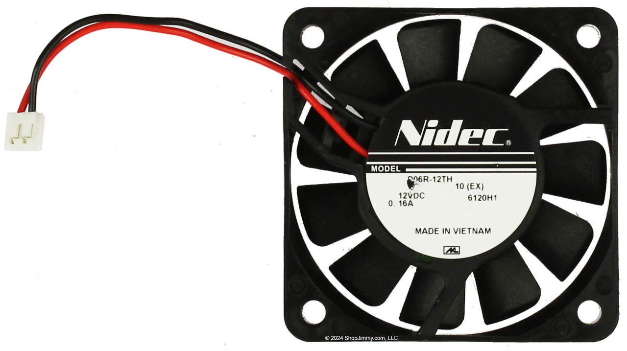 Nidec Fan D06R-12TH for Medical Color Printer 