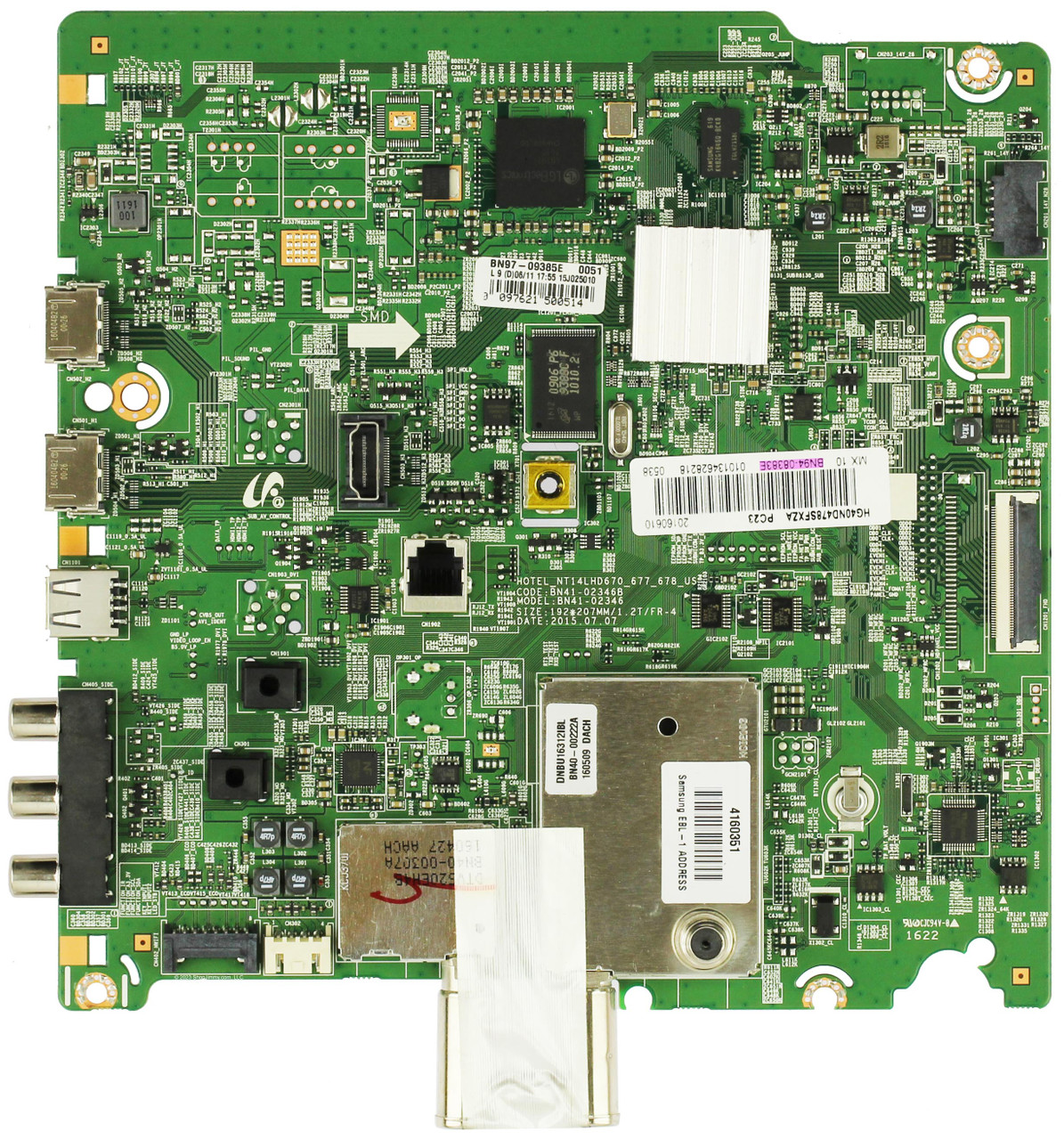 Samsung BN94-08383E Main Board for HG40ND478SFXZA (Ver JH01)