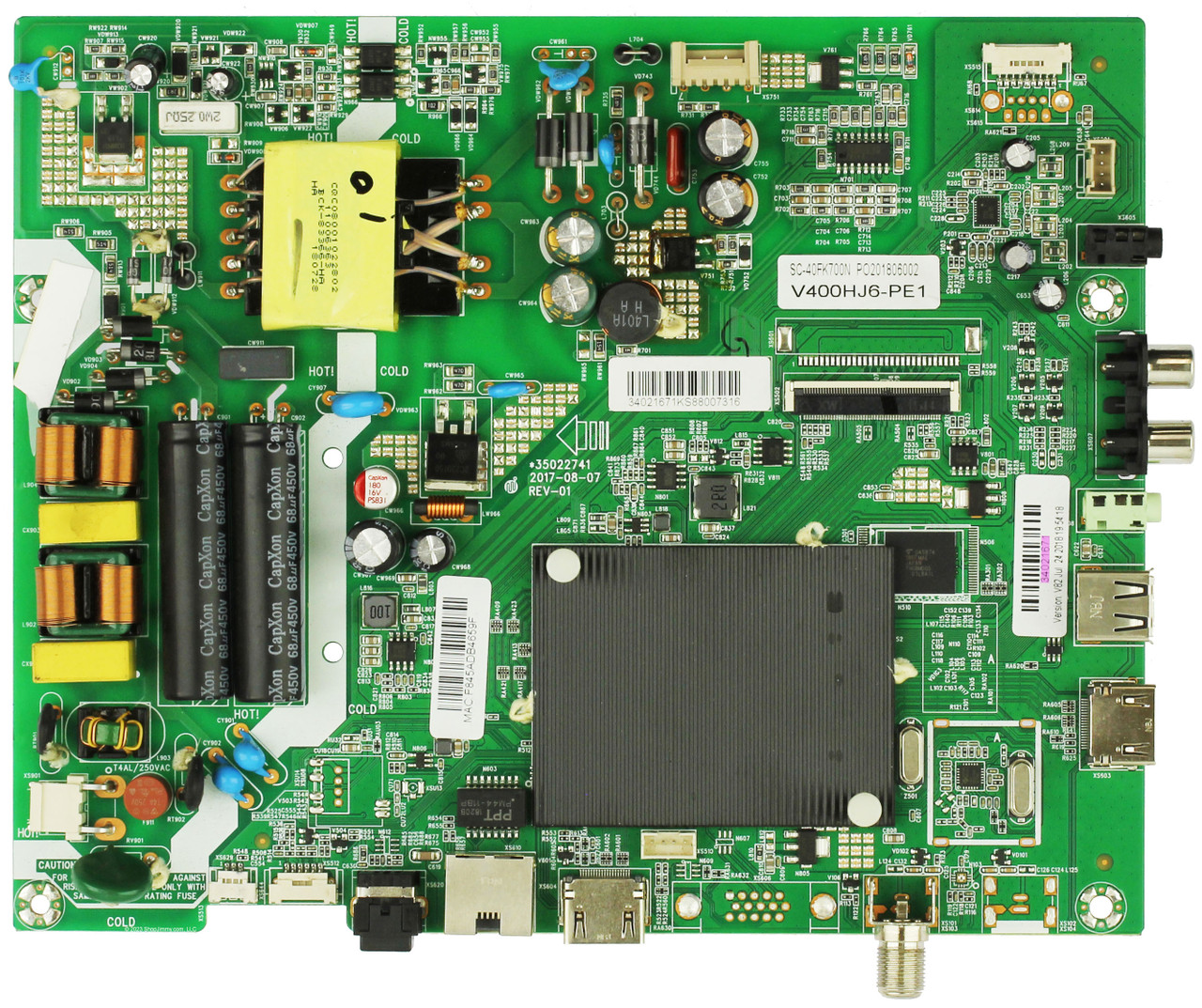 Seiki 34021671 Main/ Power Board for SC-40FK700N