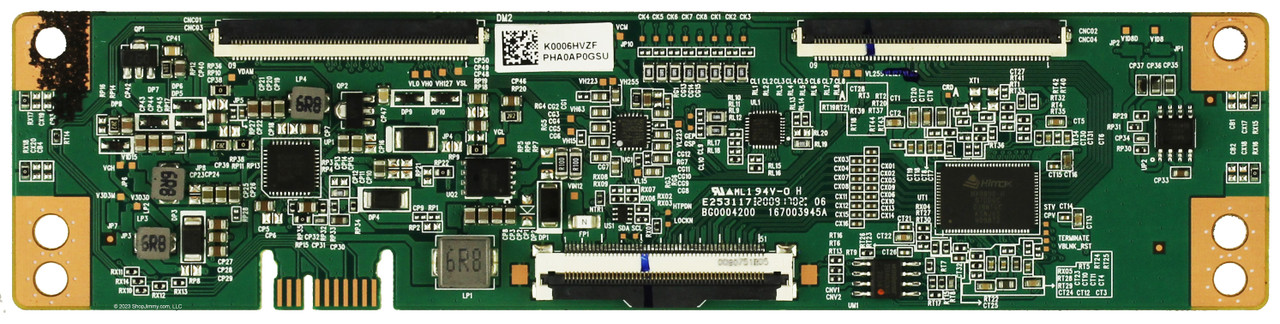 Toshiba K0006HVZF T-Con Board for 65UL206