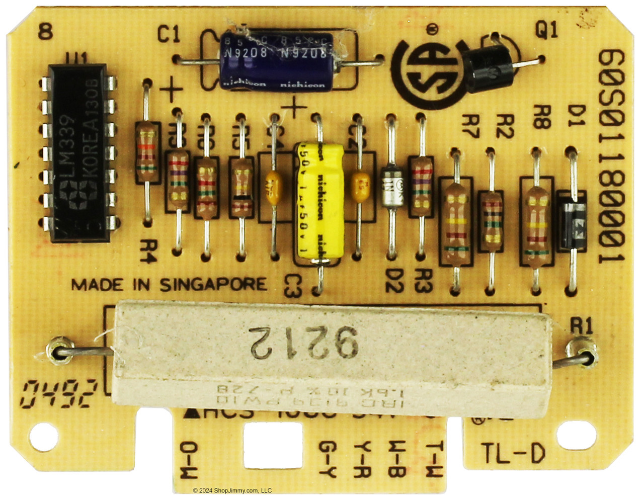 Maytag Dryer 60S01180001 Sensor Control Board 