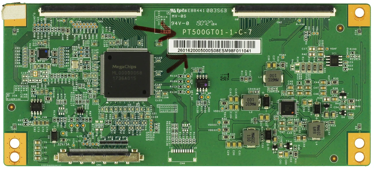 Sceptre PT500GT01-1-C-7 26016200050 T-Con Board