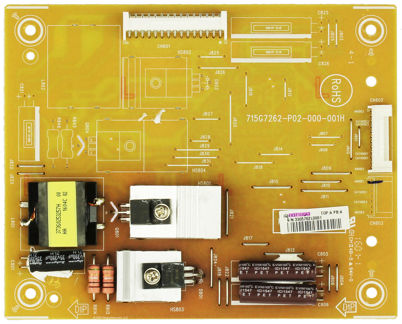 Panasonic EV371UQA3 LED Driver for TH-48LFE8U