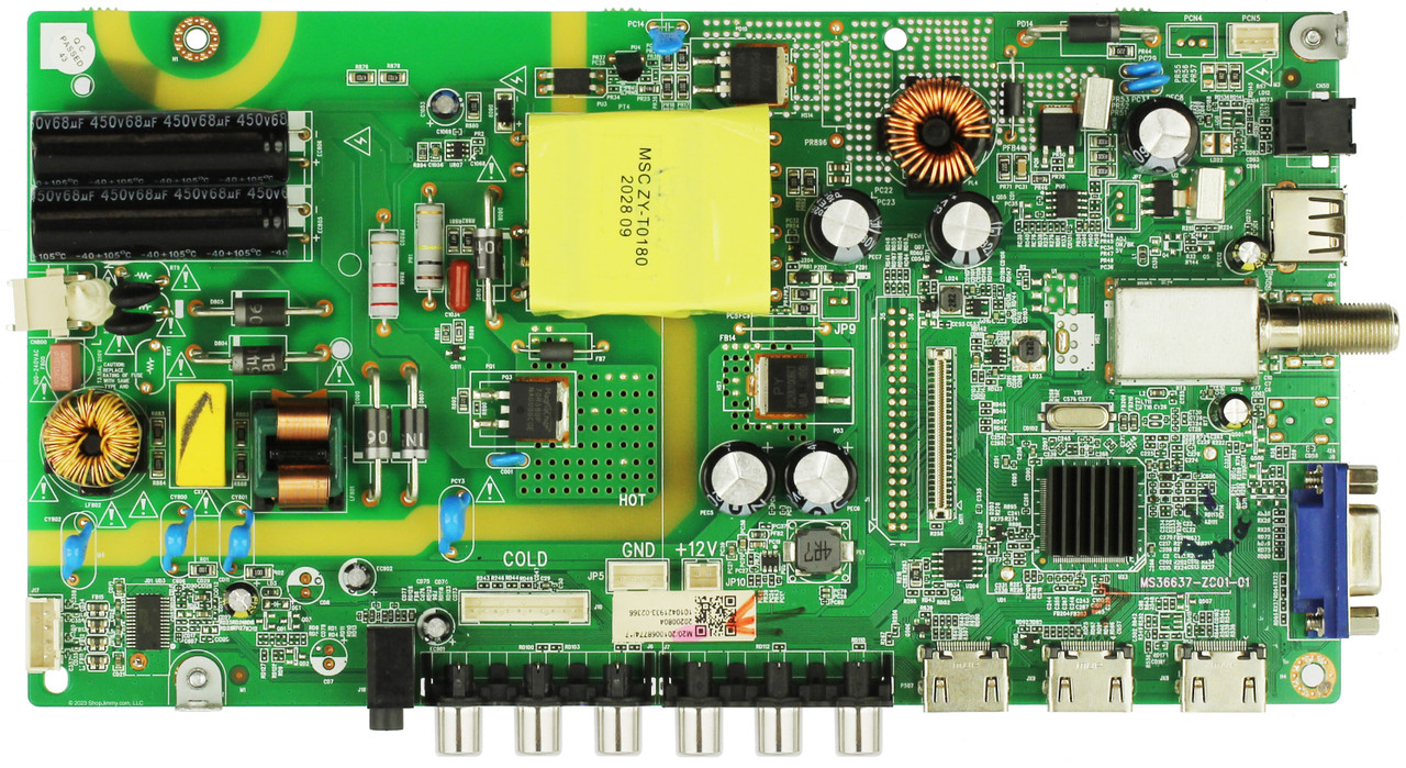 JVC 515C35535M20 Main Board/Power Supply for LT-43MAW400