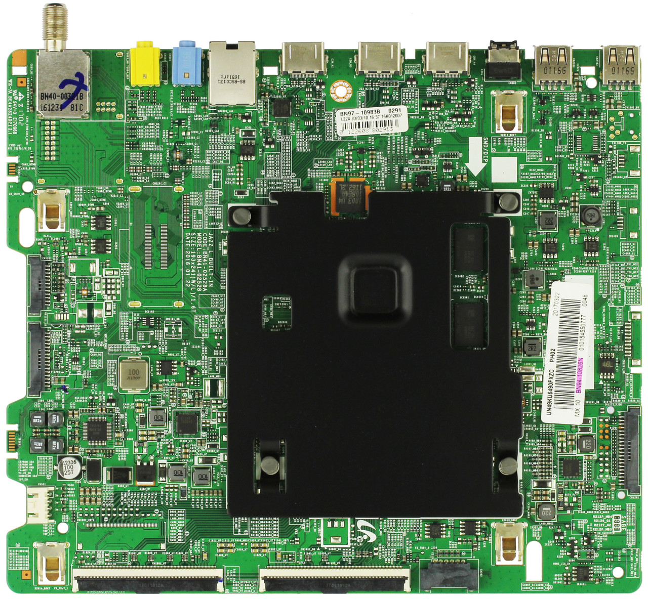 Samsung BN94-10826N Main Board for UN49KU6490FXZC (Version FA01)