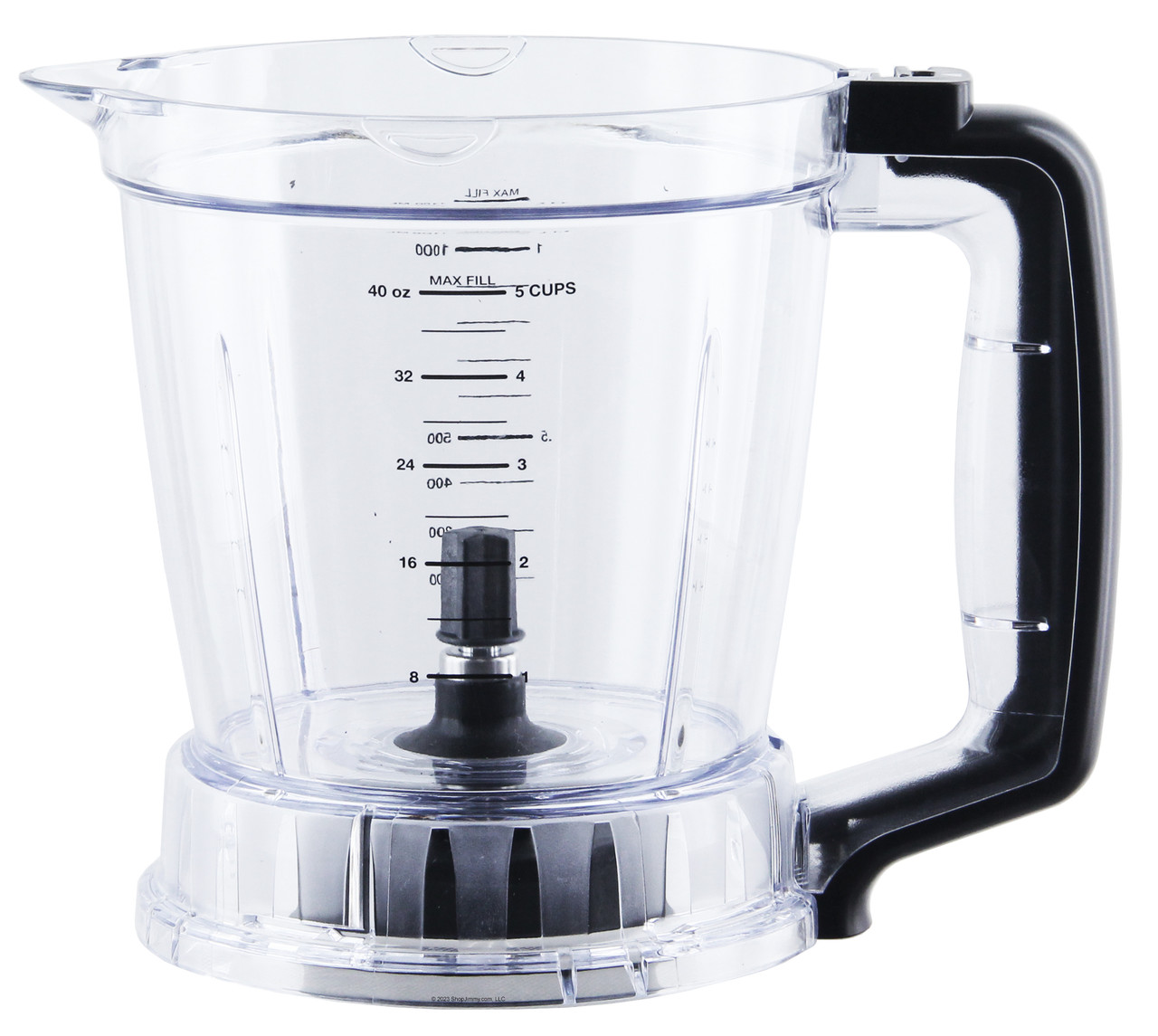 Ninja 40oz Food Processor Bowl Pitcher for BL491 BL492 BL492W Compact  Blender