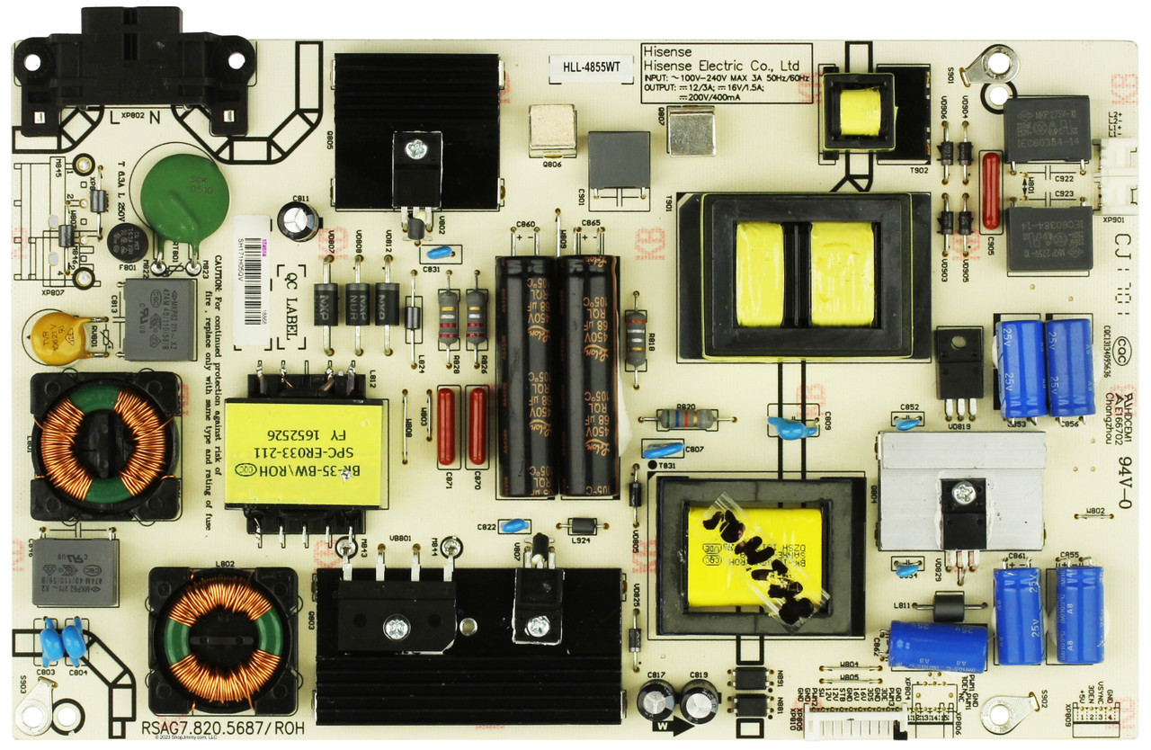 Hisense 174614 Power Supply for 50H7C