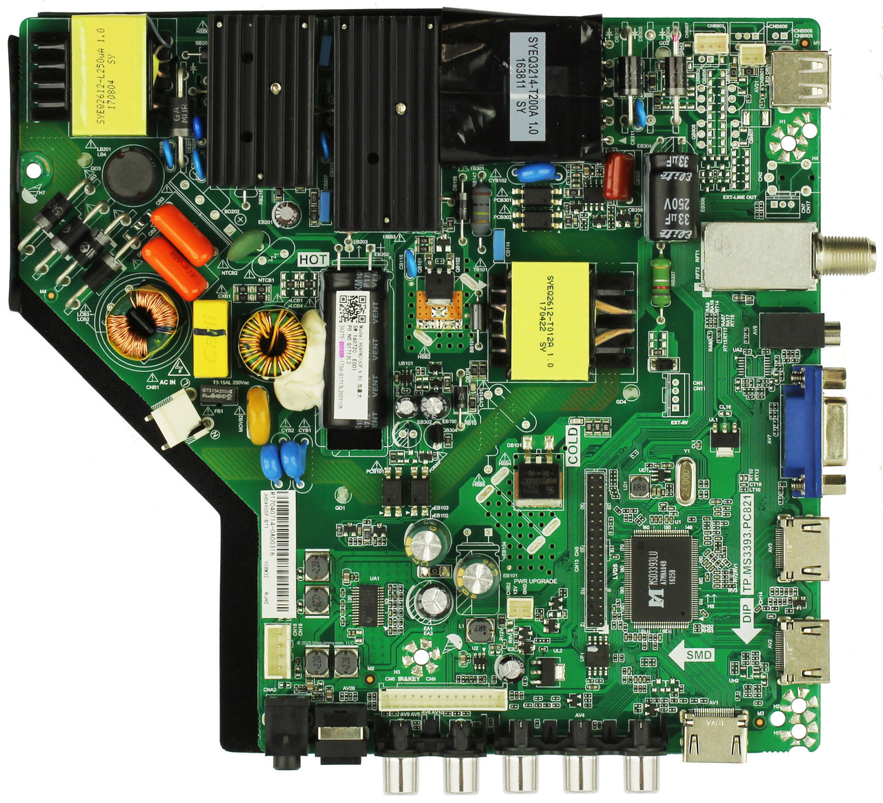 Hisense 201335 Main Board / Power Supply for 49H3C