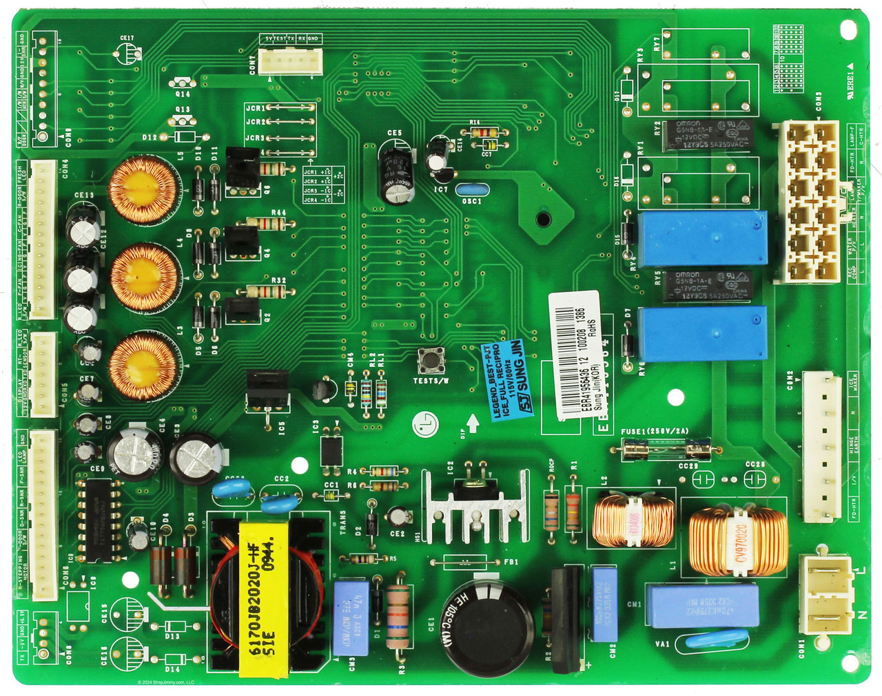 LG Refrigerator EBR41956436 Control Board