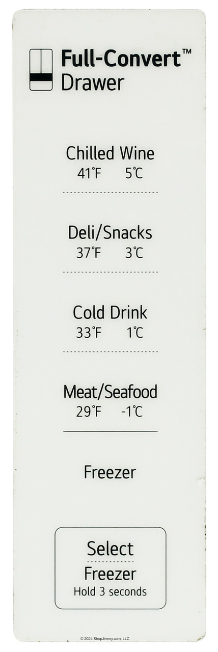 LG Refrigerator ACQ30014301 EBR78598403 Control Board
