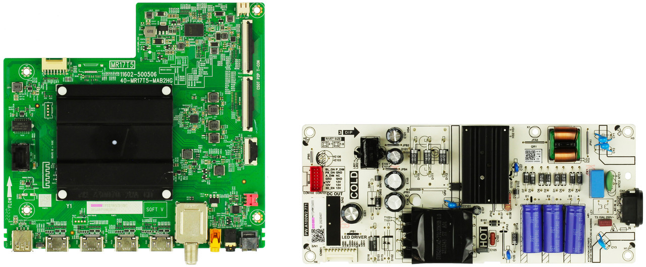 TCL 50S451 Complete LED TV Repair Parts Kit