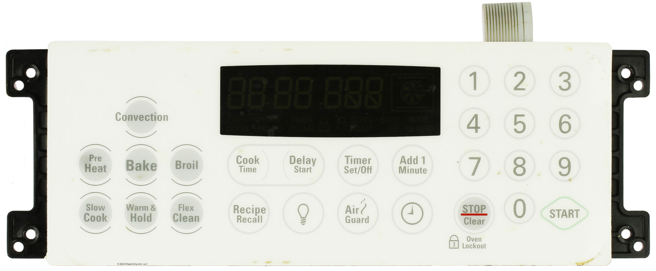 Kenmore Electrolux Oven 316462878 Electronic Clock Timer ES535CC, White Overlay