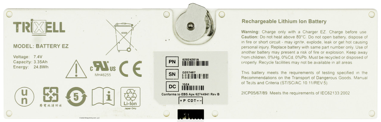Trixell Battery EZ 62824261A for Medical Equipment