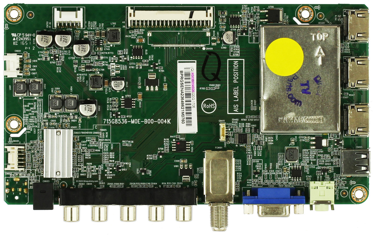 NEC 756TXGCB01K026 Main Board for E556