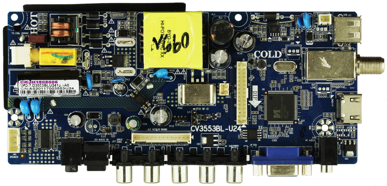 CKJH1808006 Main Board/Power Supply