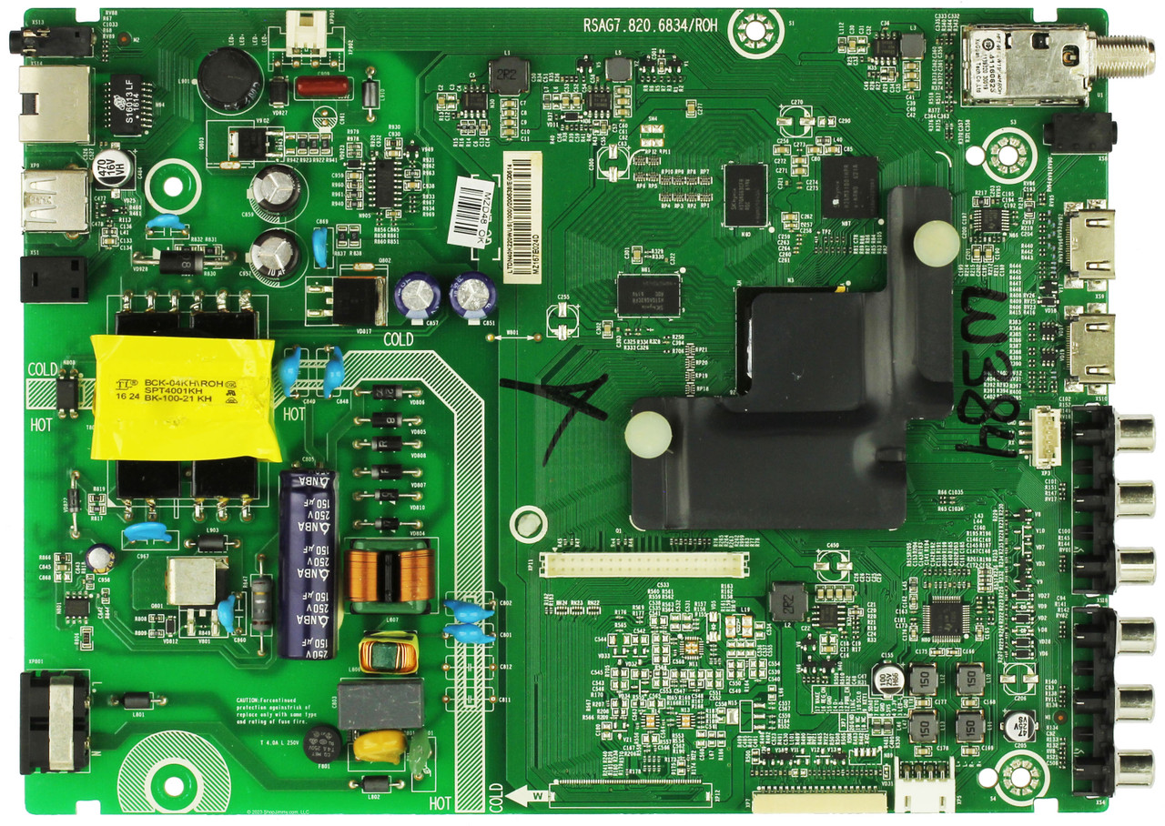 Hisense 201996 Main Board / Power Supply for 40H5B