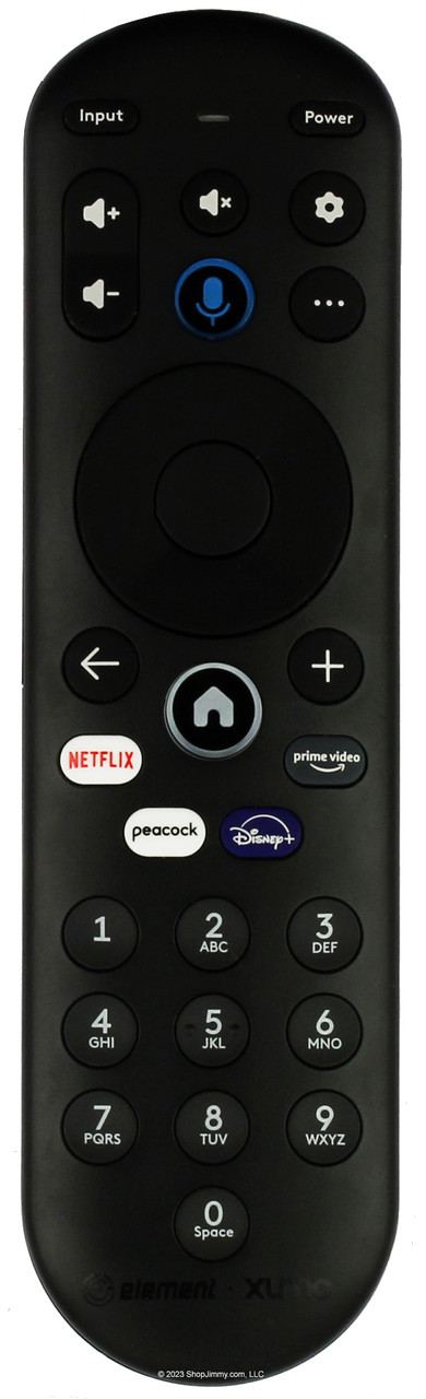 Element R34010BA00-00002 Remote Control w/ Netflix Peacock Disney+ --NEW