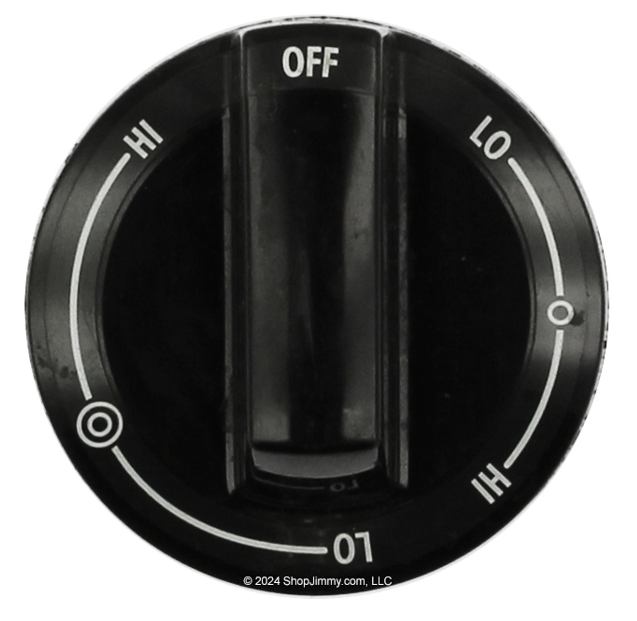 Whirlpool Range WP7733P526-60 7733P526-60 Knob - Black Hi-Lo