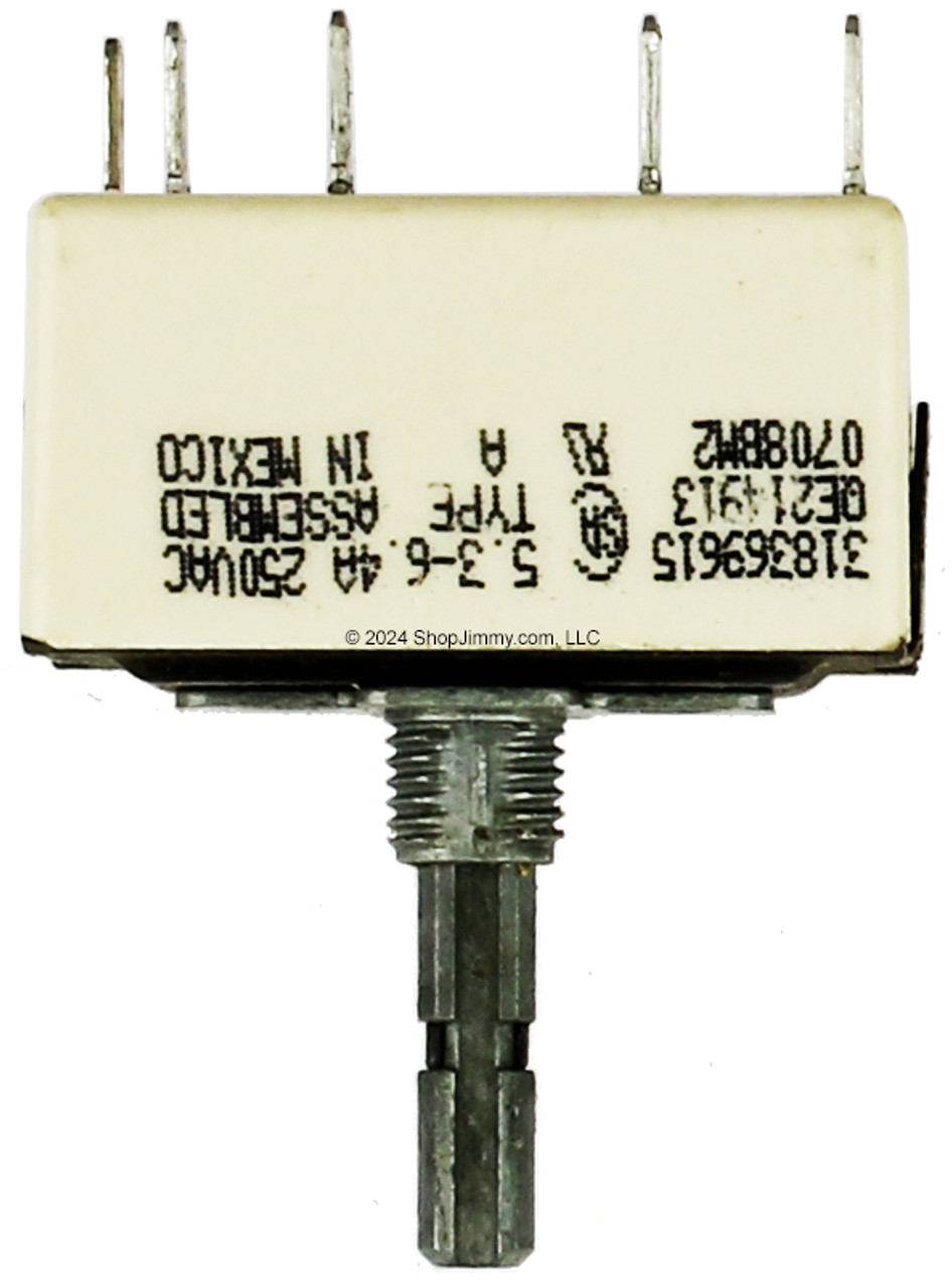 Electrolux Range 318369615 Switch