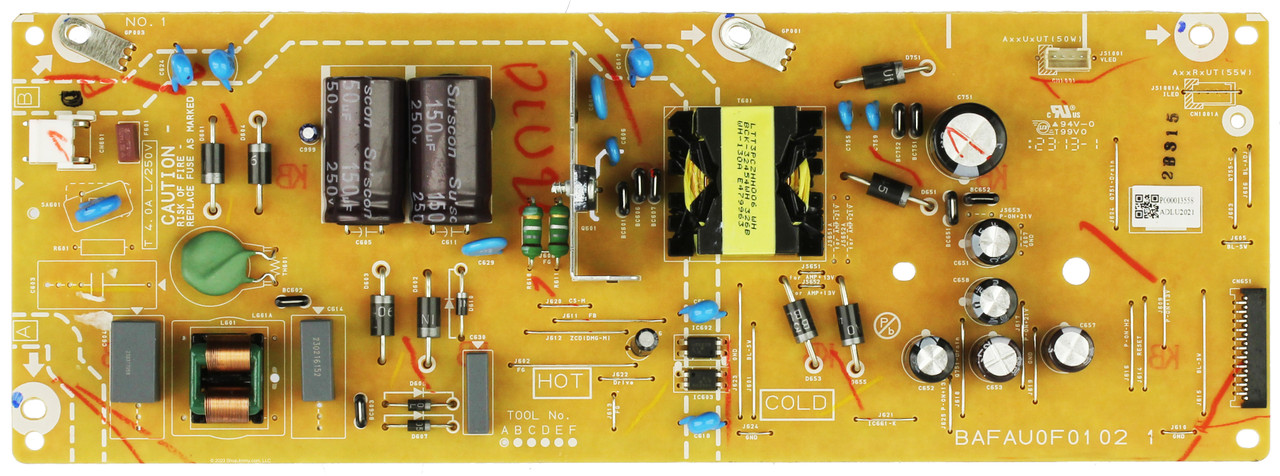 Philips AD1U2MPW-001 Power Supply for 50PUL7552/F7