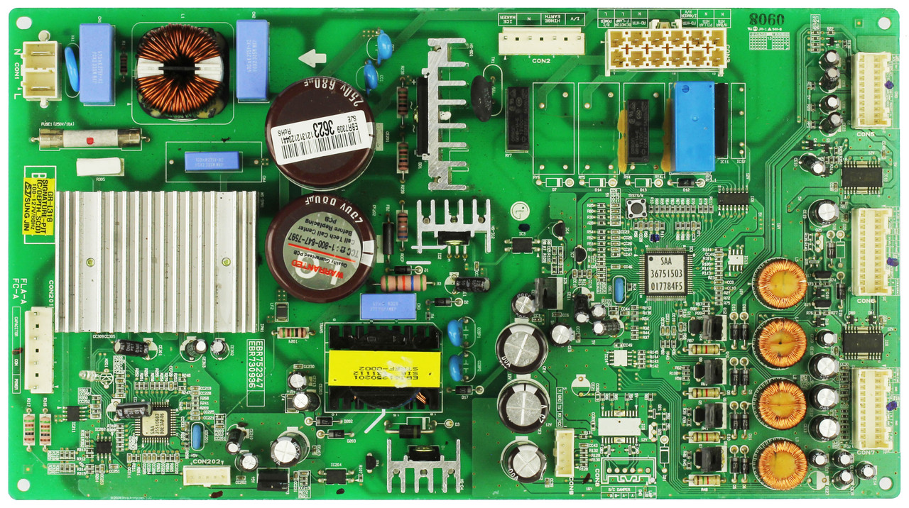 LG Refrigerator EBR73093623 Main Board