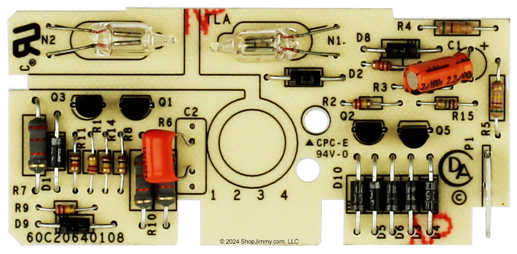 Whirlpool Washer 60C20640108 Control Board 