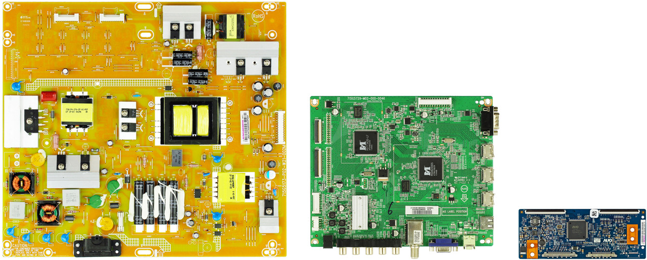 NEC E554 Complete LED TV Repair Parts Kit 2