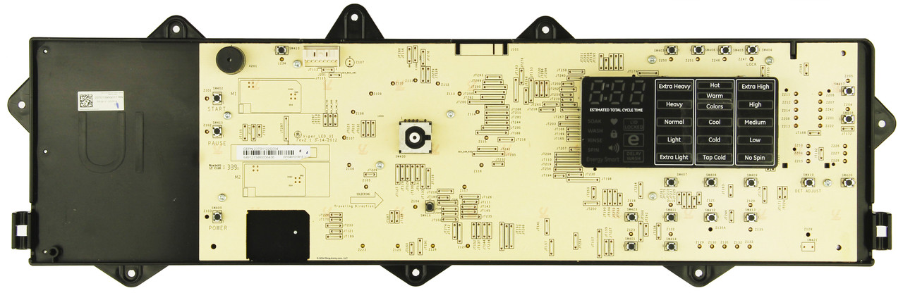GE Washer WH12X21454 237D1395G017 237D1060G017 Main Board Assembly