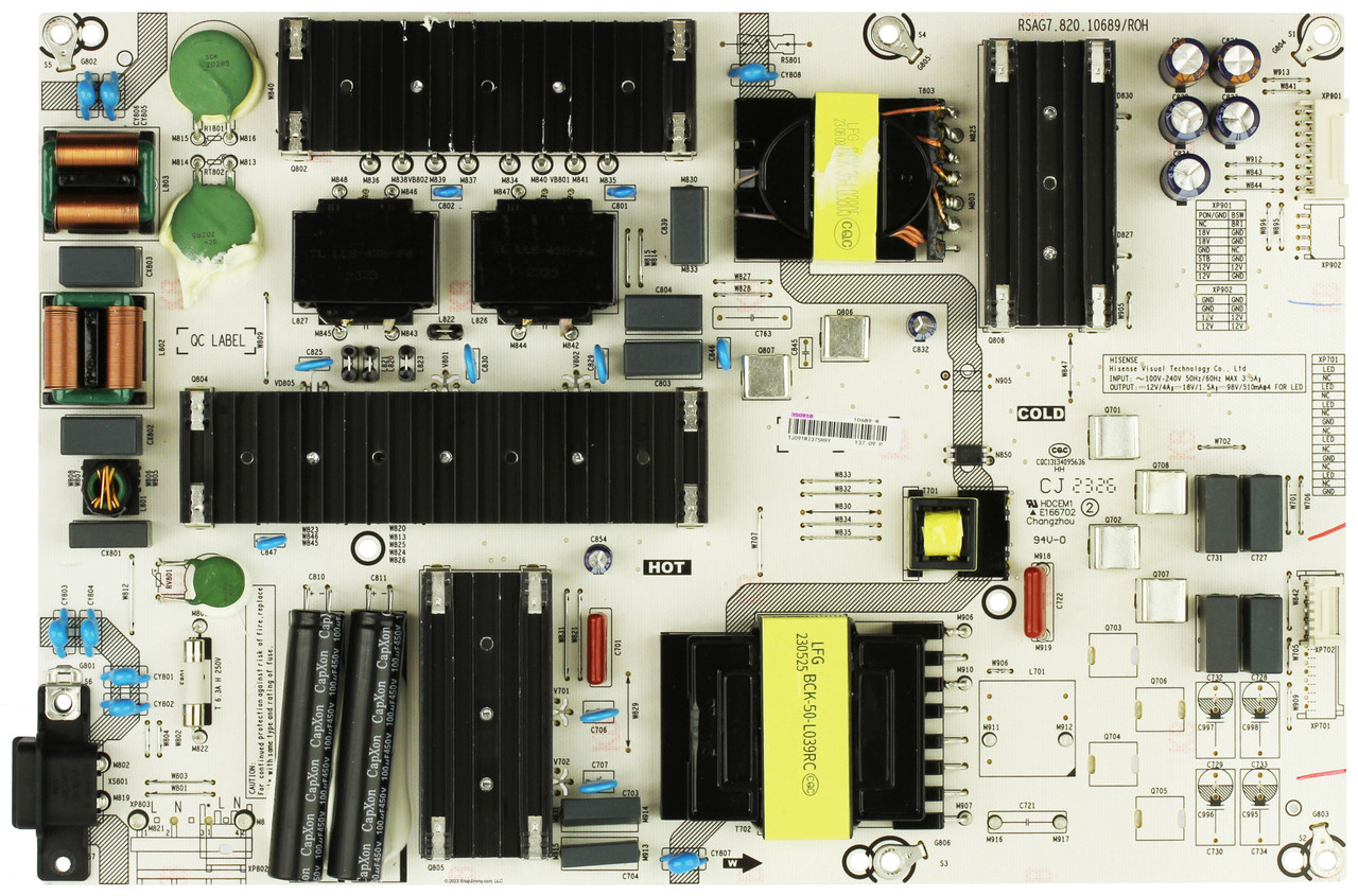 Hisense 350918 Power Supply / LED Driver Board