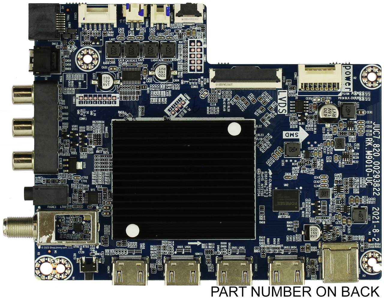ONN N23109-CH 850310725 Main Board for 100133204