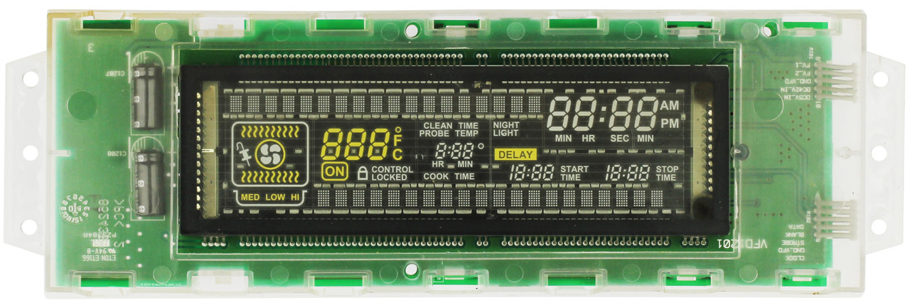Whirlpool Range 9762811 Control Board No Overlay