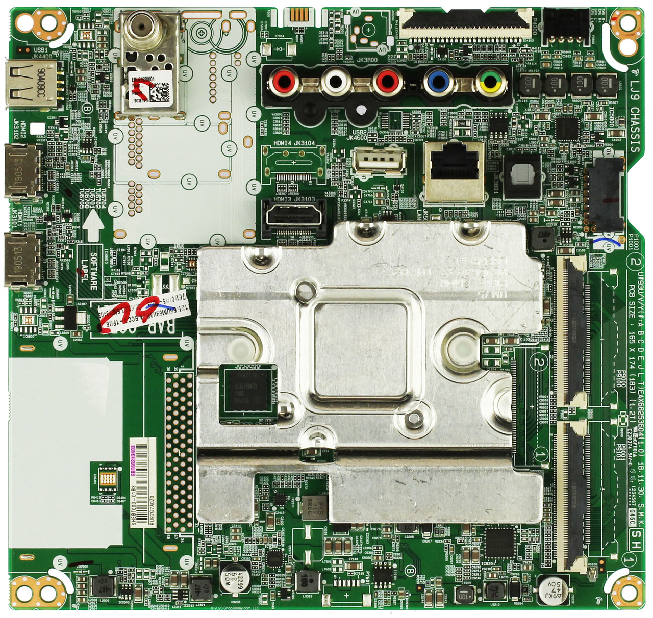 LG EBT66213403 Main Board for 65UM6900PUA
