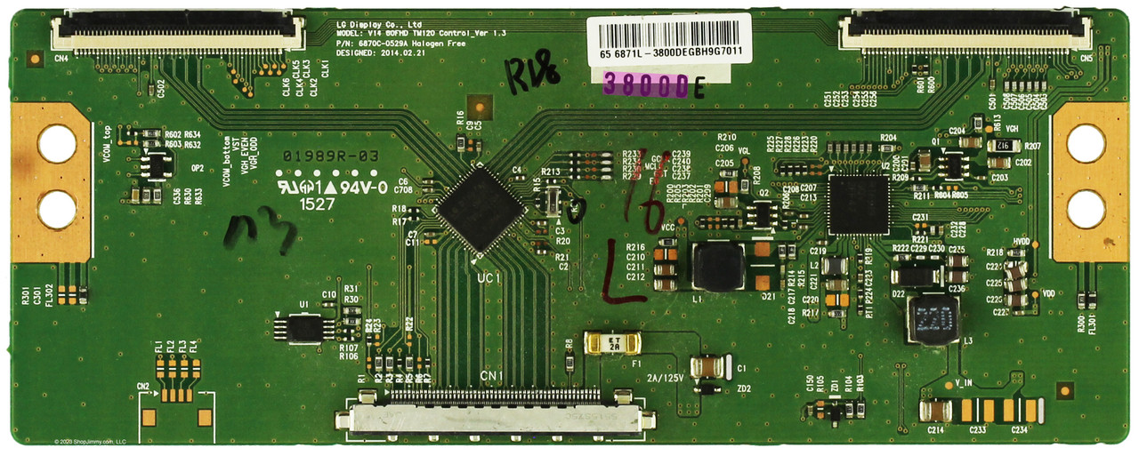 LG 6871L-3800D T-Con Board